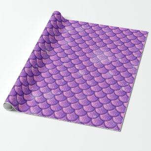 Cadeau Papier d'emballage motif de sirène
