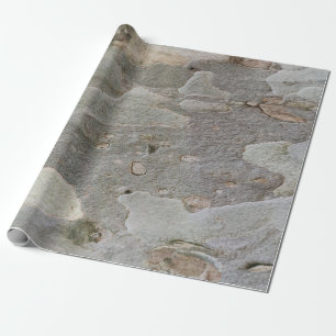 Cadeau Papier d'emballage motif d'écorce d'arbre