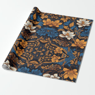 Cadeau Papier d'emballage motif javanais Batik