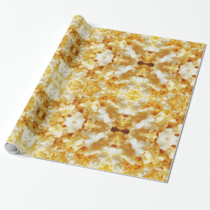 Cadeau Papier d'emballage motif Popcorn