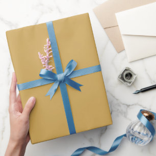 Cadeau Papier d'emballage Moutarde assourdi le plus vendu