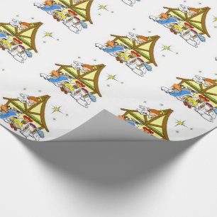 Cadeau Papier d'emballage/nativité