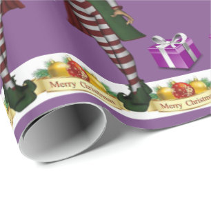 Cadeau Papier d'emballage Noël