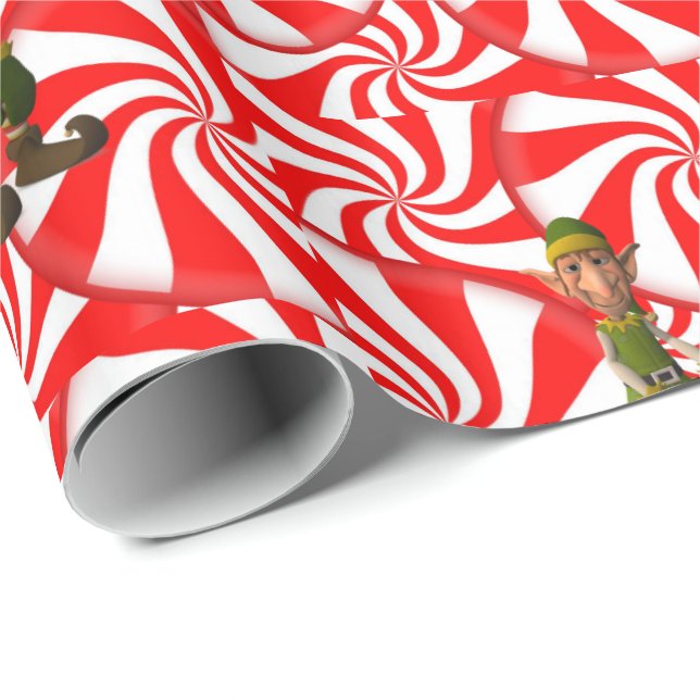 Cadeau Papier d'emballage Noël (Coin rond)