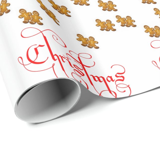 Cadeau Papier d'emballage Noël (Coin rond)
