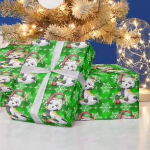Cadeau Papier d'emballage Noël Kitty Holiday