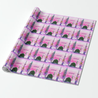 Cadeau Papier d'emballage orienté de conte de fées d'Eid