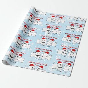 Cadeau Papier d'emballage papier toilette Just Roll With