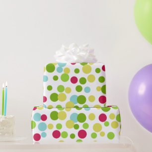 Cadeau Papier d'emballage Party Dots