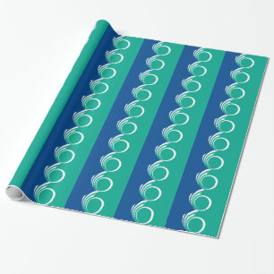 Cadeau Papier d'emballage patriotique avec drapeau d'Otta