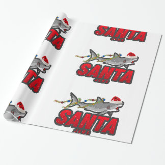 Cadeau Papier d'emballage 'PÈRE NOËL JAWS'