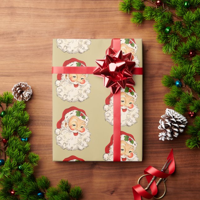 Cadeau Papier d'emballage père Noël No 1 (Cadeau de vacances)
