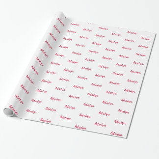 Cadeau Papier d'emballage personnalisé