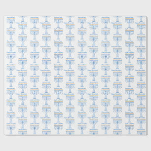 Cadeau Papier d'emballage personnalisé pour Hanoukka
