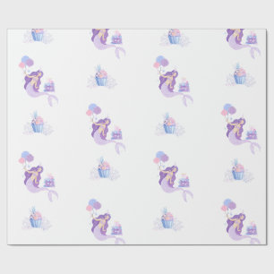 Cadeau Papier d'emballage Petite Sirène