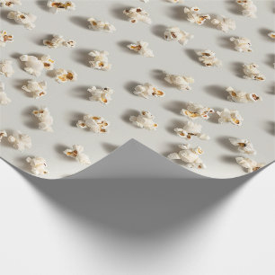 Cadeau Papier d'emballage Popcorn Classique