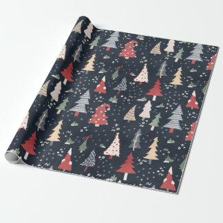 Cadeau Papier d'emballage pour arbres de Noël