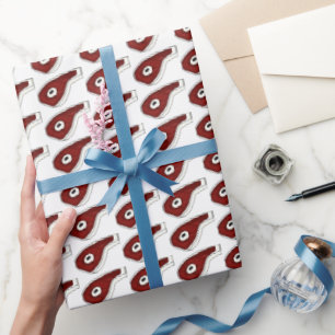 Cadeau Papier d'emballage pour barbecue de dessin