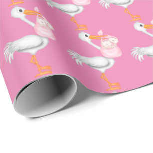 Cadeau Papier d'emballage pour bébés filles jumelles