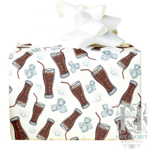Cadeau Papier d'emballage pour cola