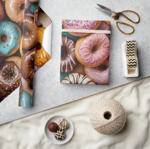Cadeau Papier d'emballage pour Donut