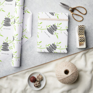 Cadeau Papier d'emballage pour empilement de pierres gale