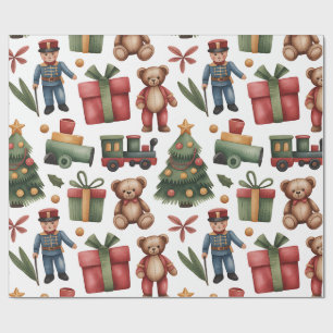 Cadeau Papier d'emballage pour enfants Terre de jouets de