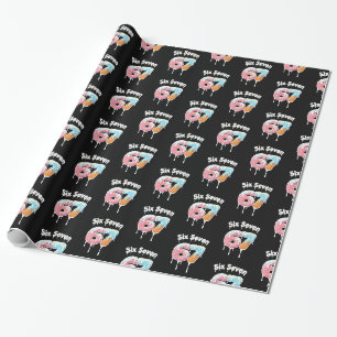 Cadeau Papier d'emballage pour fête Six Sept Meme 6 7