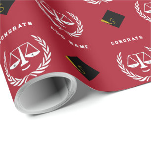Cadeau Papier d'emballage pour la remise des diplômes de