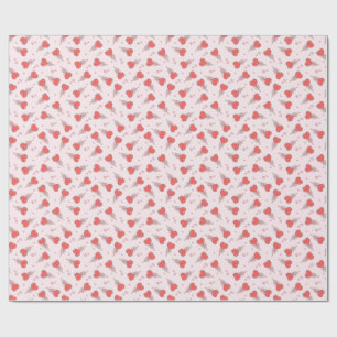 Cadeau Papier d'emballage pour sucette Kawaii Heart