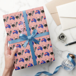 Cadeau Papier d'emballage Rat Terrier