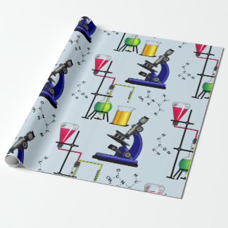 Cadeau Papier d'emballage réglé de chimie