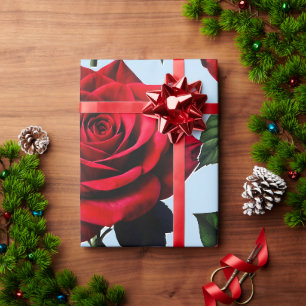 Cadeau Papier d'emballage Rose Artsy Idées Cadeaux Amusan