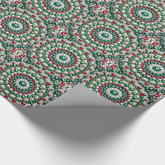 Cadeau Papier d'emballage spécial aux couleurs italiennes (Coin)