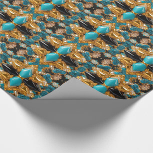 Cadeau Papier d'emballage spécial avec couleurs Bahamas