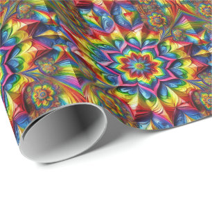 Cadeau Papier d'emballage spécial avec couleurs LGBTQ