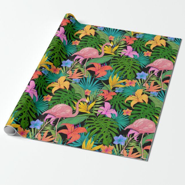 Cadeau Papier d'emballage thématique été (Déroulé)