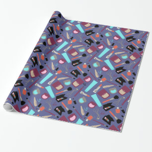 Cadeau Papier d'emballage V2 de maquillage