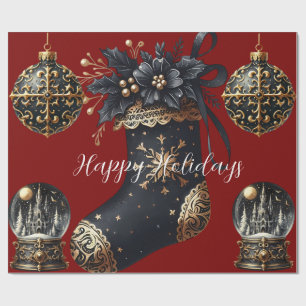 Cadeau Papier d'emballage vacances gothiques