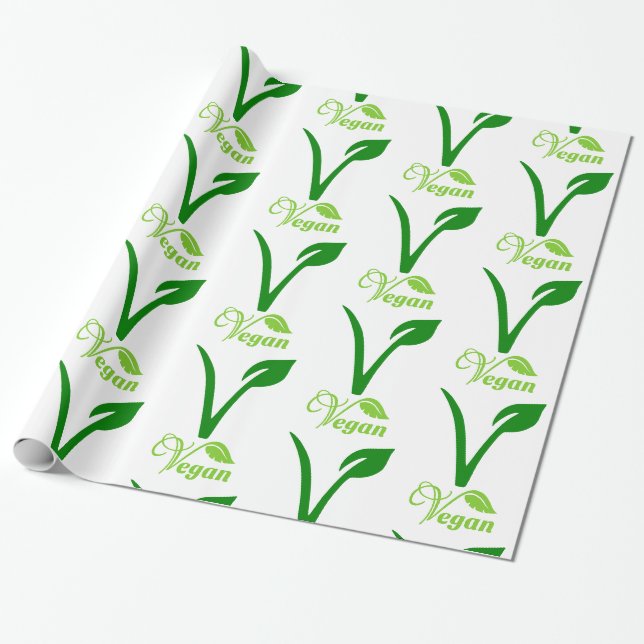 Cadeau Papier d'emballage végétal (Déroulé)