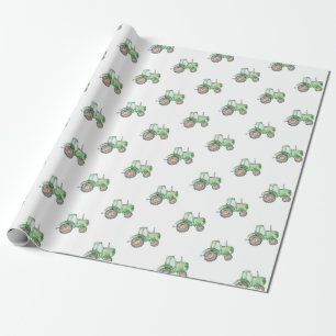 Cadeau Papier d'enlèvement de la partie du tracteur   Tra