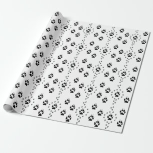 Cadeau Papier d'enlèvement de voie de chien ou de loup