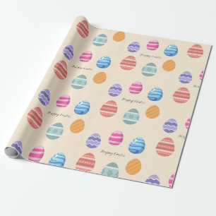 Cadeau Papier d'enlèvement d'oeufs de Pâques