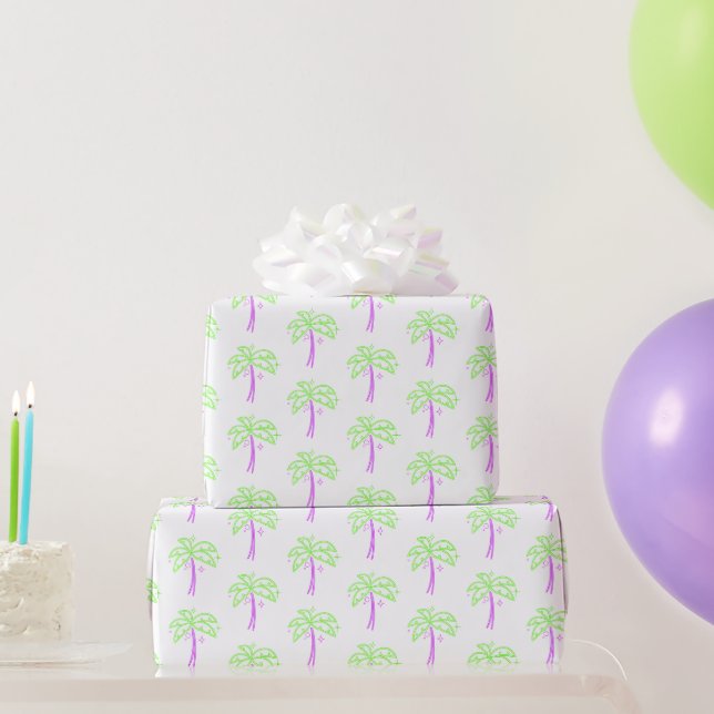 Cadeau Papier d'enrobage à néon (Cadeaux de fête)