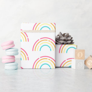 Cadeau Papier d'enrobage à néon