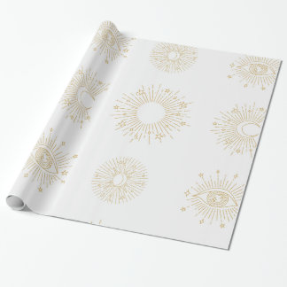 Cadeau Papier d'enrobage céleste, Papier d'enrobage de Ta
