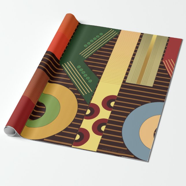 Cadeau Papier d'enrobage de perspective (Déroulé)