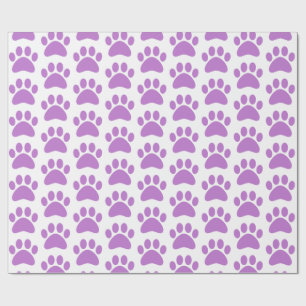 Cadeau Papier d'enveloppement à mâchoires violettes