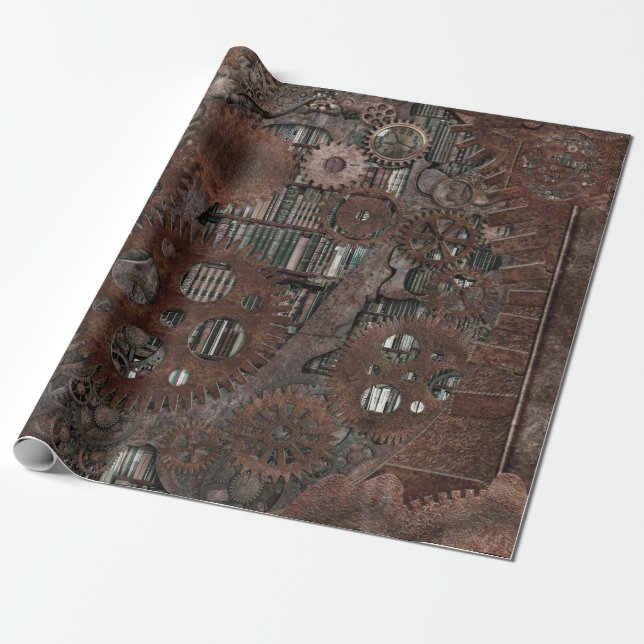 Cadeau Papier d'enveloppement à vapeur (Déroulé)