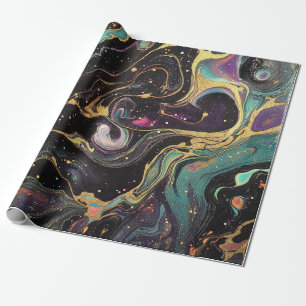 Cadeau Papier d'enveloppement Abstrait